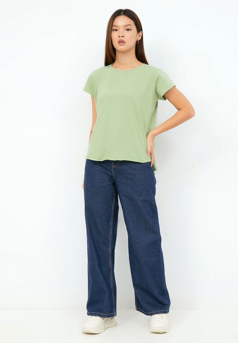 Basic Loose Crew Neck T-shirt