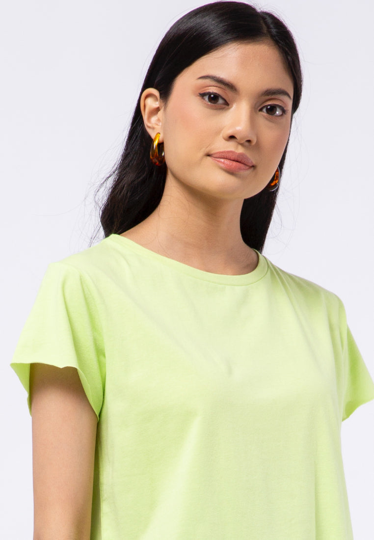 Round Neck Basic Loose T-shirt
