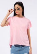 Round Neck Basic Loose T-shirt