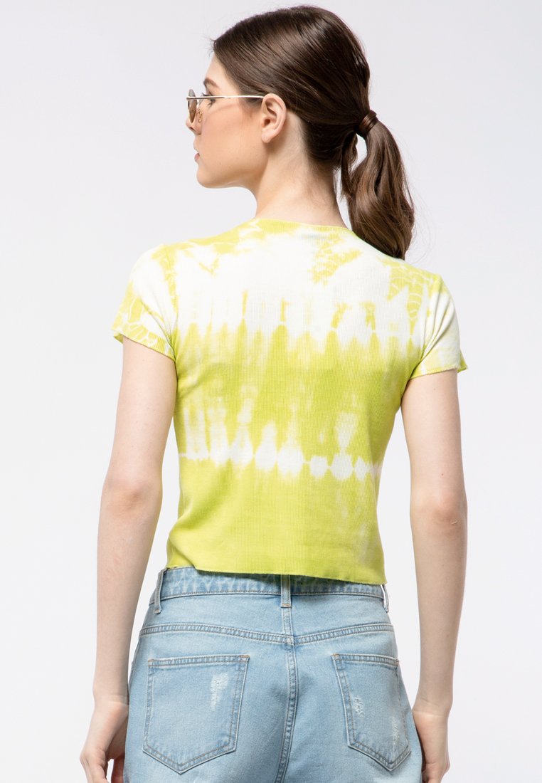 Tie Dye Fitted T-shirt