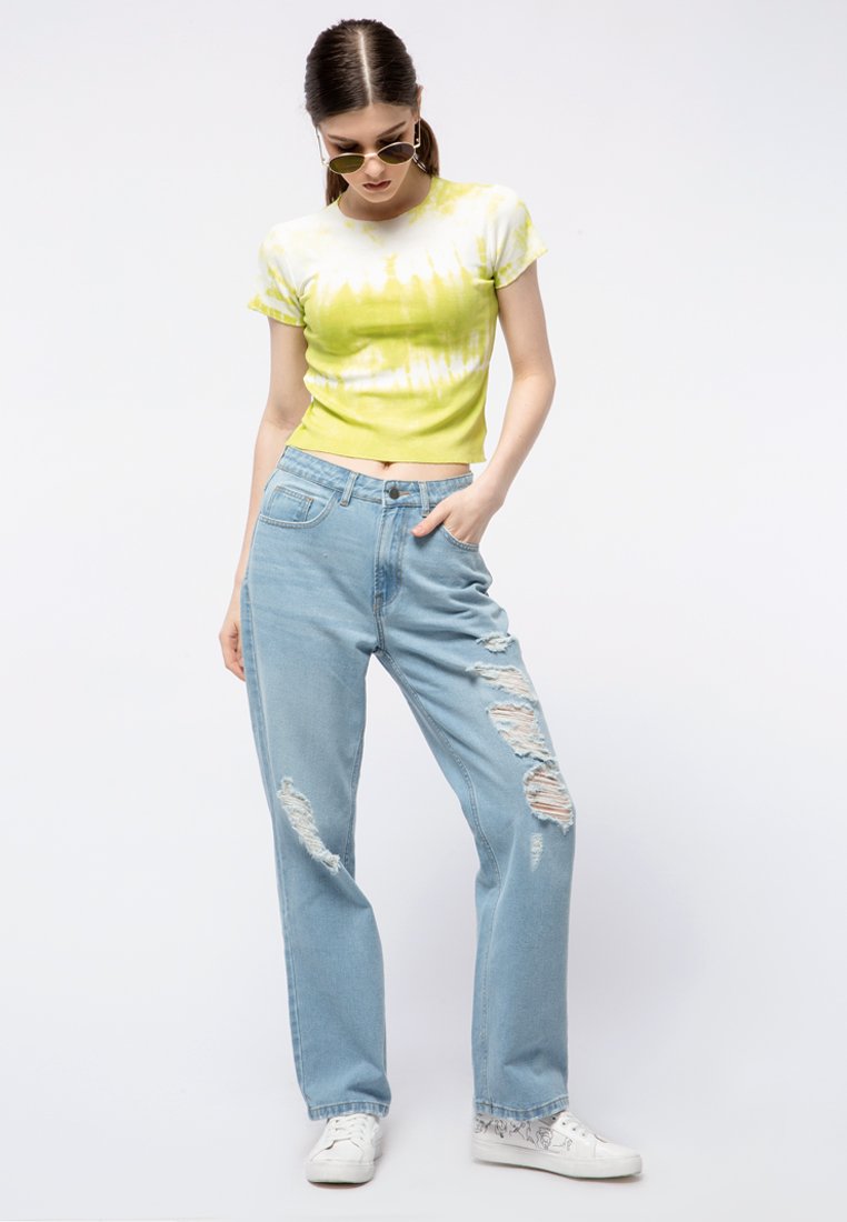 Tie Dye Fitted T-shirt