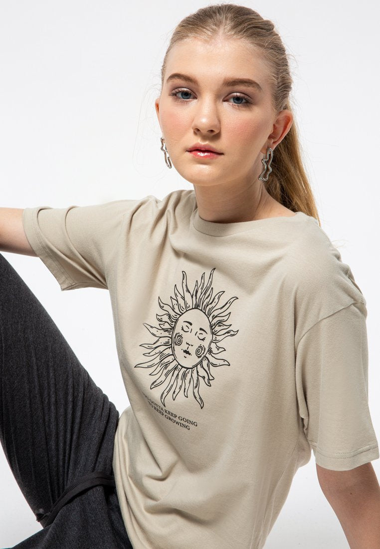 Printed oversized T-Shirt