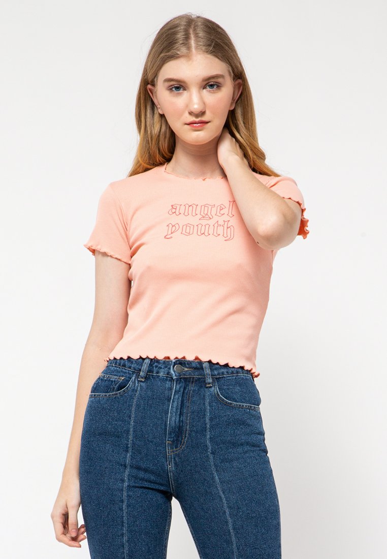Rib Crop T-Shirt