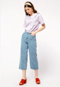 Ruffle Collar T-shirt