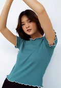Short Sleeve Contrast T-shirt