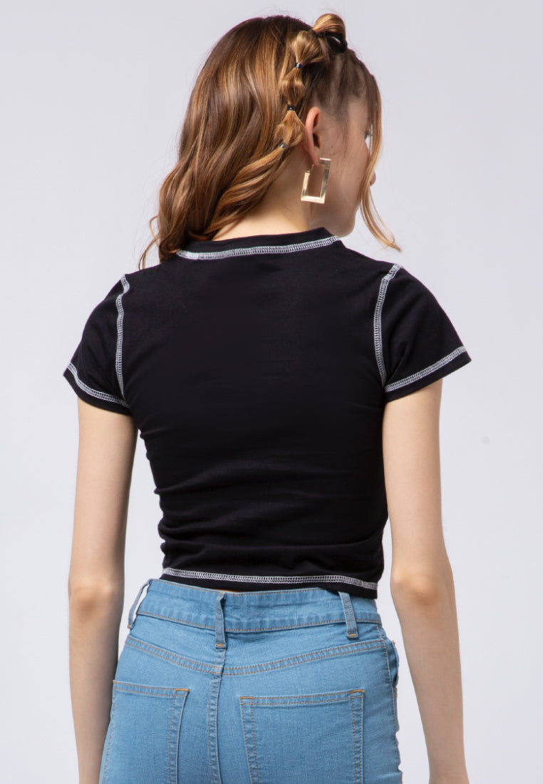 Inside Out Crop Top