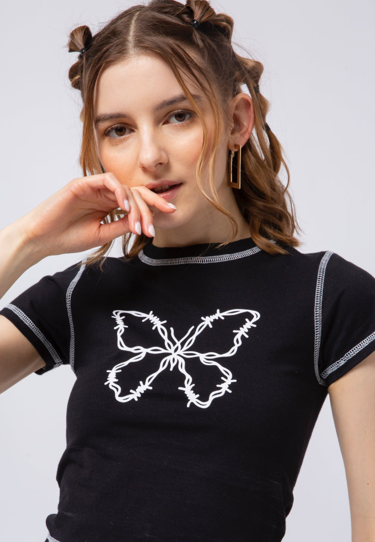 Inside Out Crop Top