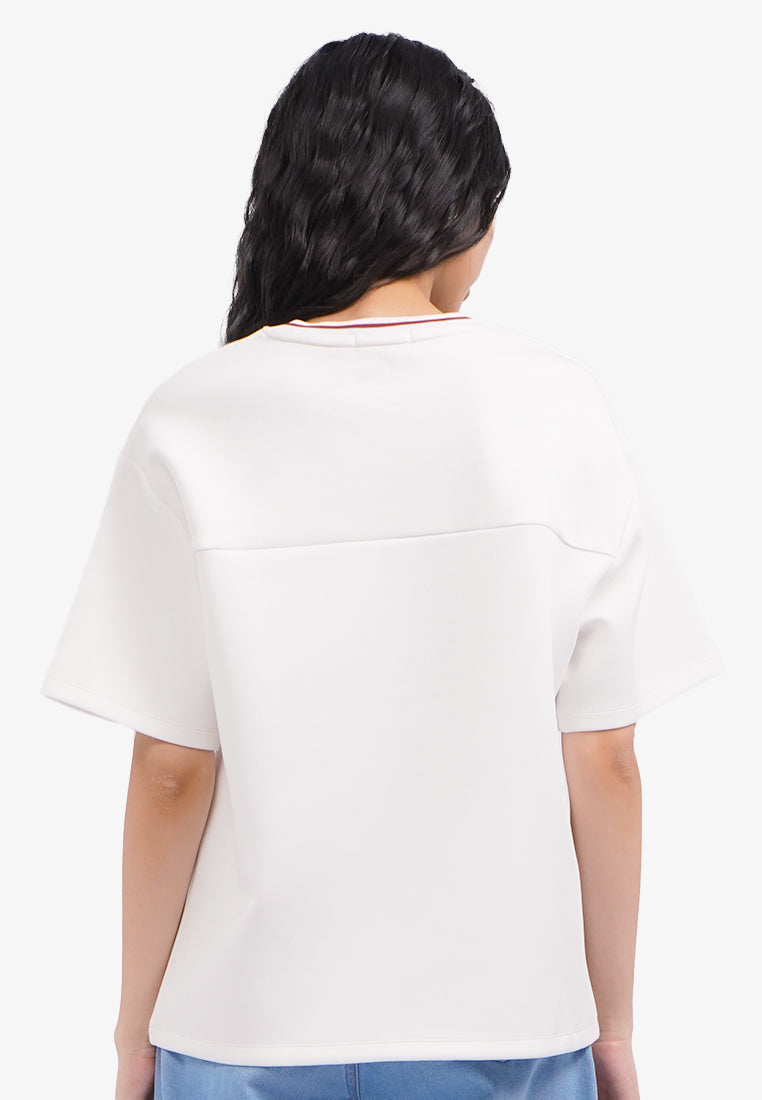 Oversized V-Neck T-Shirt