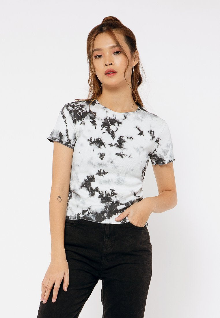 Tiedye Crop T-shirt