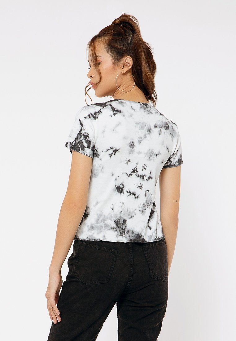 Tiedye Crop T-shirt