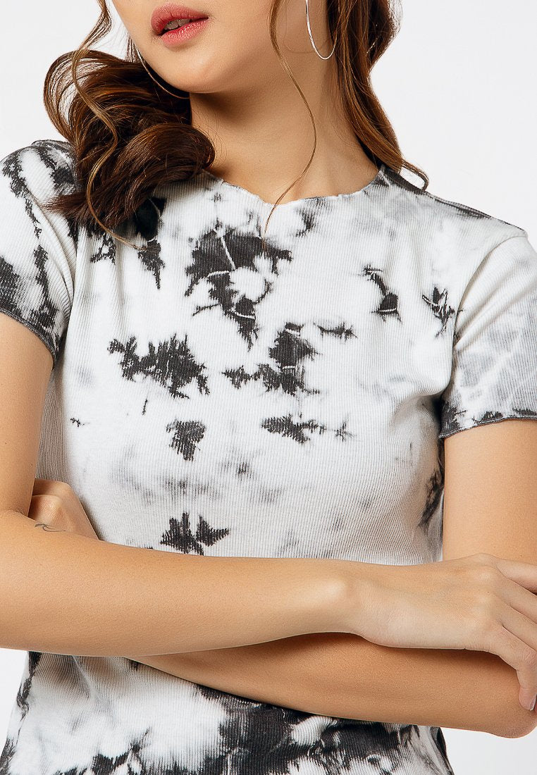 Tiedye Crop T-shirt