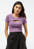 Double Layer Top with Embroidery