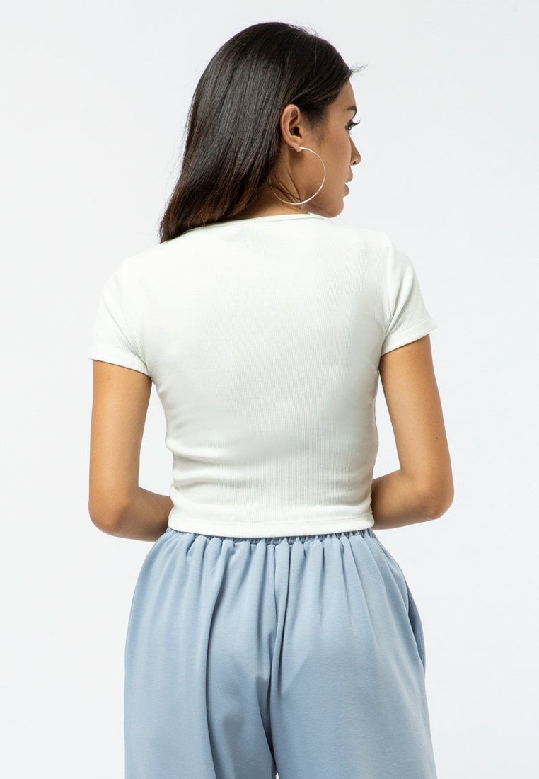 Double Layer Top with Embroidery