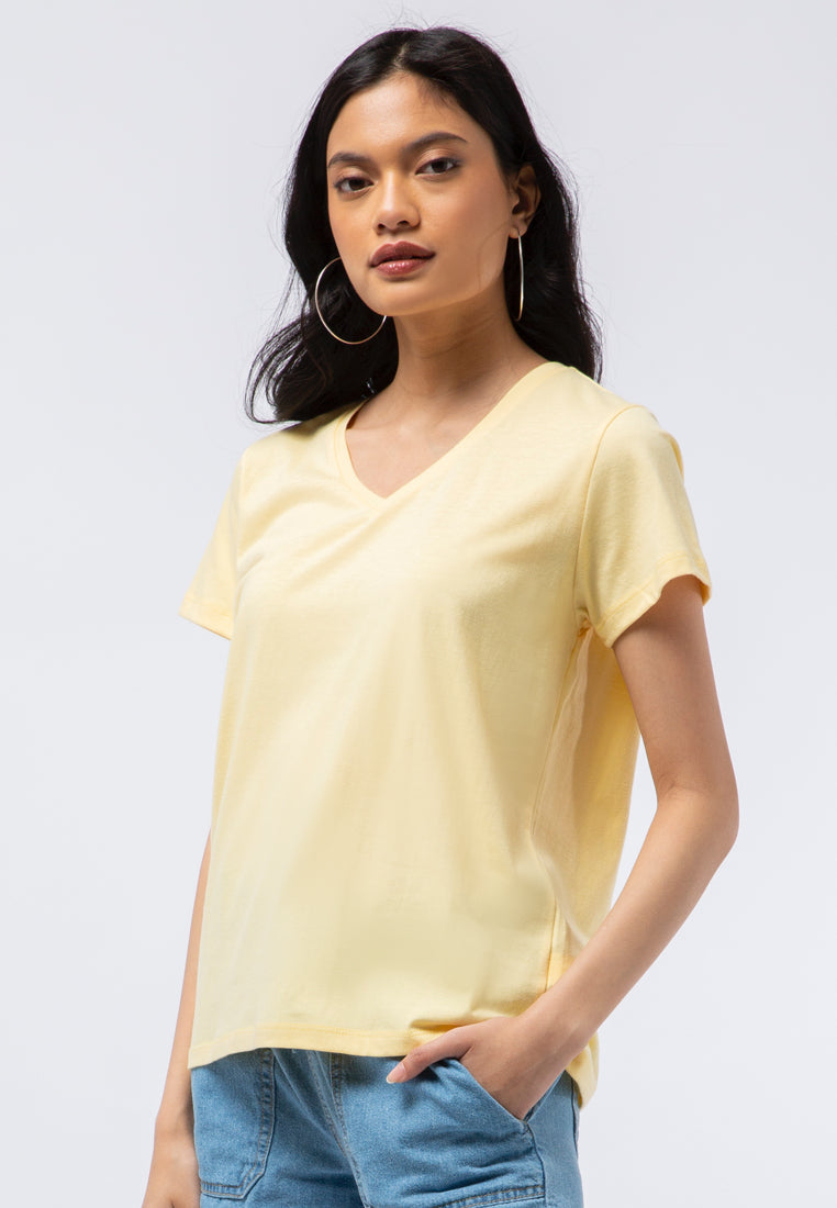 V-neck Basic T-shirt