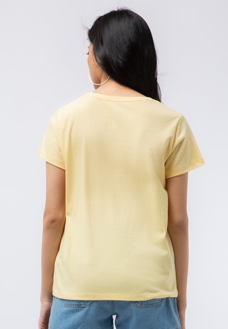 V-neck Basic T-shirt