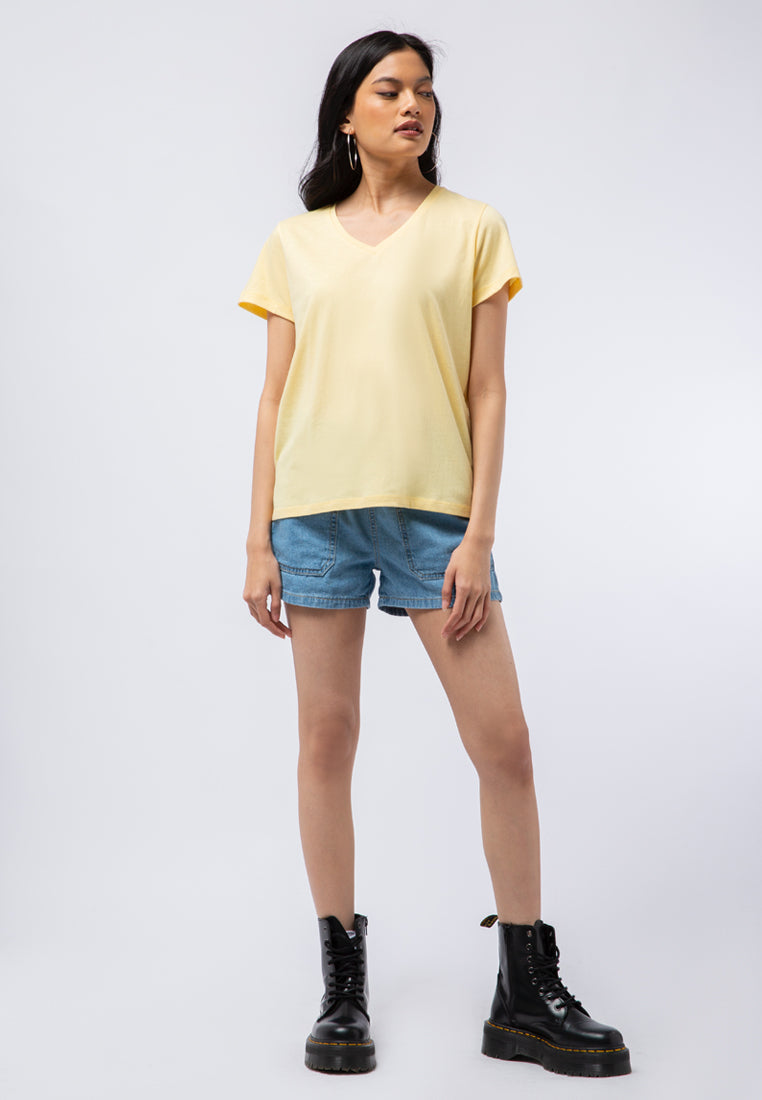 V-neck Basic T-shirt