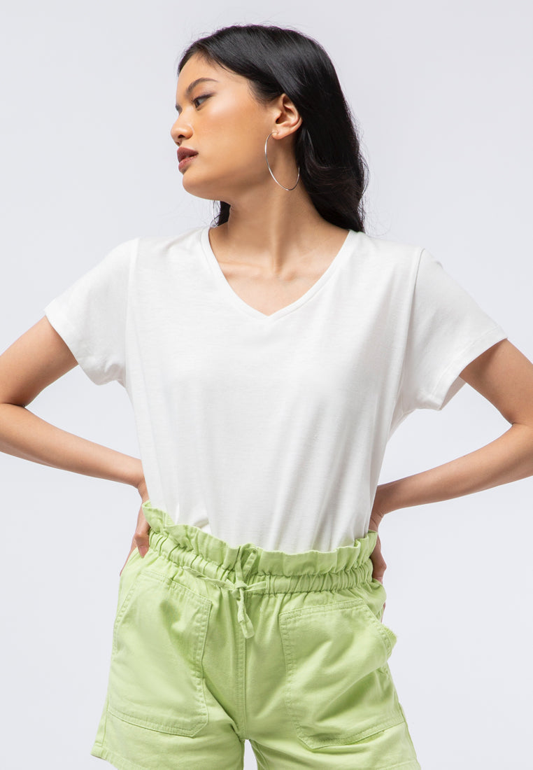 V-neck Basic T-shirt