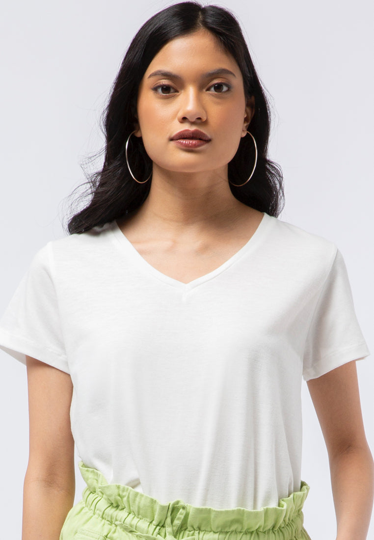 V-neck Basic T-shirt