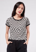 Printed Round Neck T-Shirt
