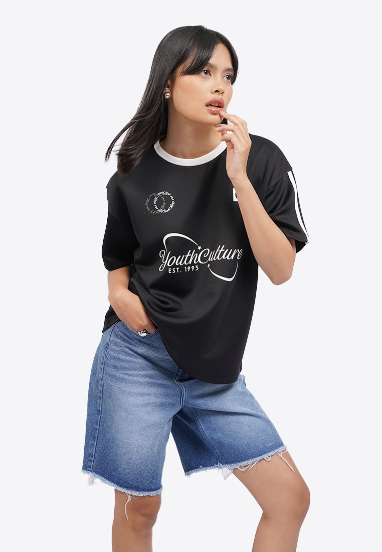 Oversized Scuba Graphic T-Shirt