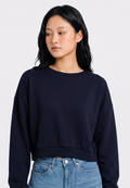 Long Sleeve Crop Sweatshirt