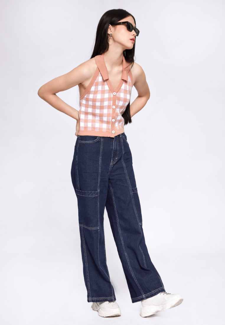 Halter Neck Crop Top