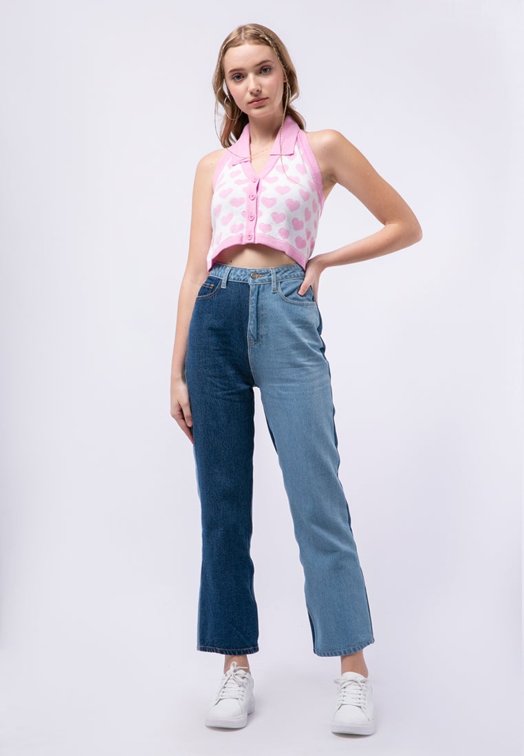 Mini Hearts Halter Top
