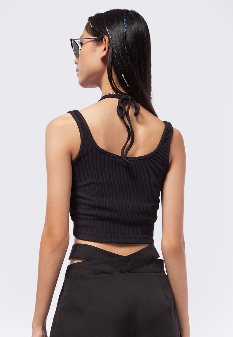 Lace Up Tank Top