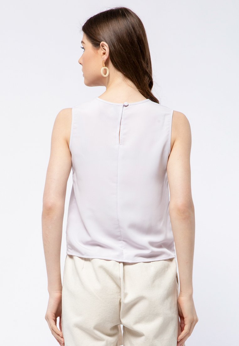 V-neck Sleeveless Top