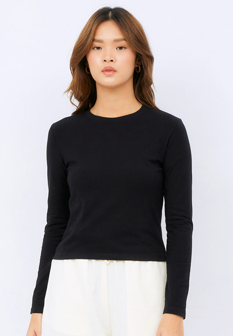 Fitted Long Sleeve T-Shirt