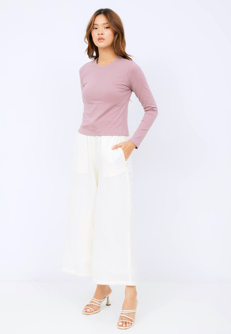 Fitted Long Sleeve T-Shirt