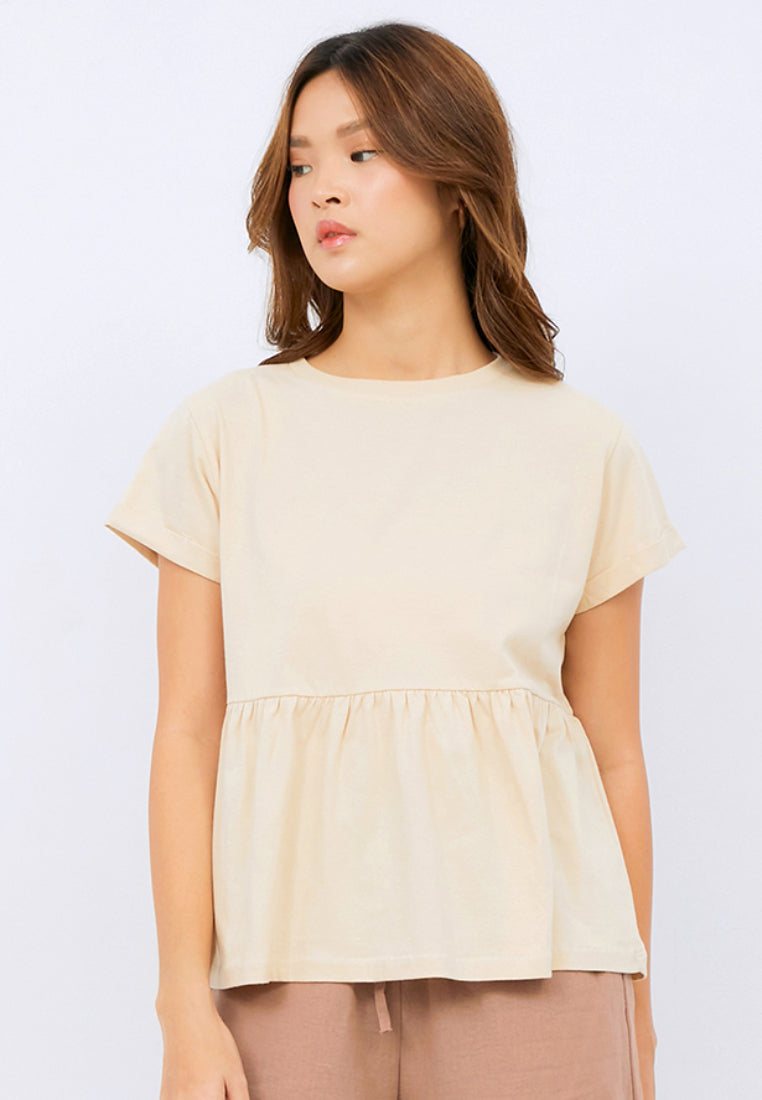Short Sleeve Flare T-shirt