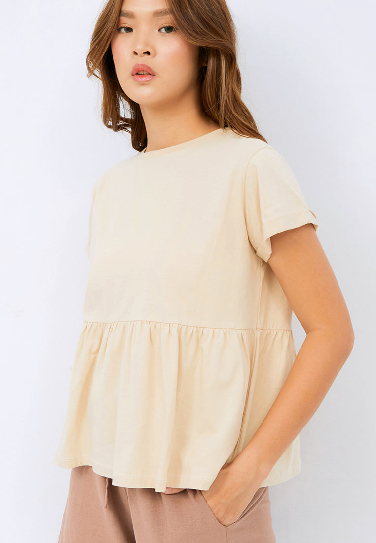 Short Sleeve Flare T-shirt