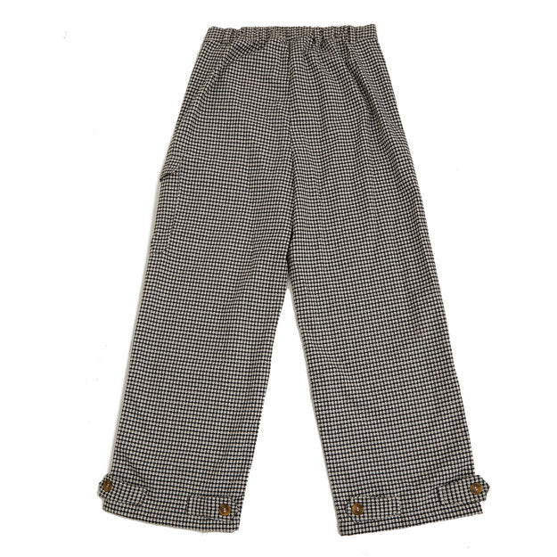 Ikigai Two-Way Wide Leg Pants Black-White