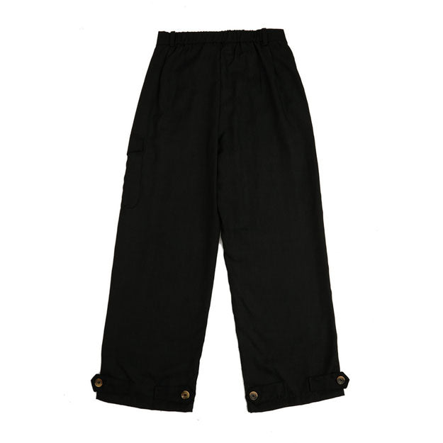 Ikigai Two-Way Wide Leg Pants Black