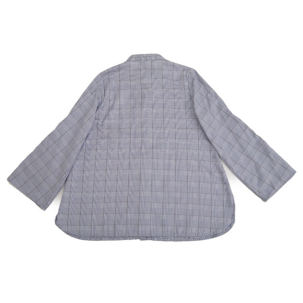 Ikigai Buttoned Sleeve Shirt Blue