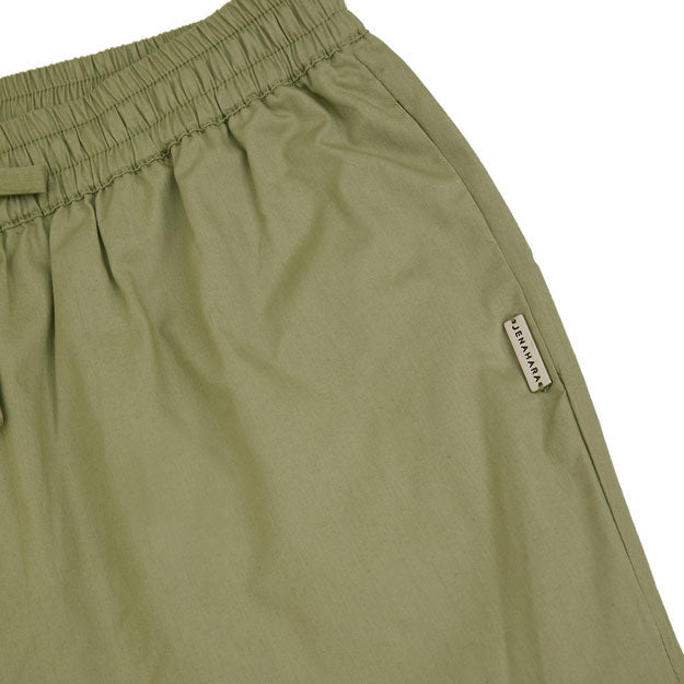 Ikigai Buttonned Slit Pants Sage Green