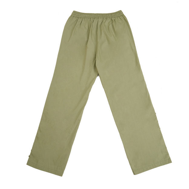 Ikigai Buttonned Slit Pants Sage Green