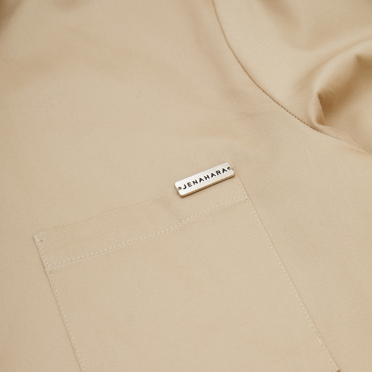 Basic Shirt With Pocket Khaki