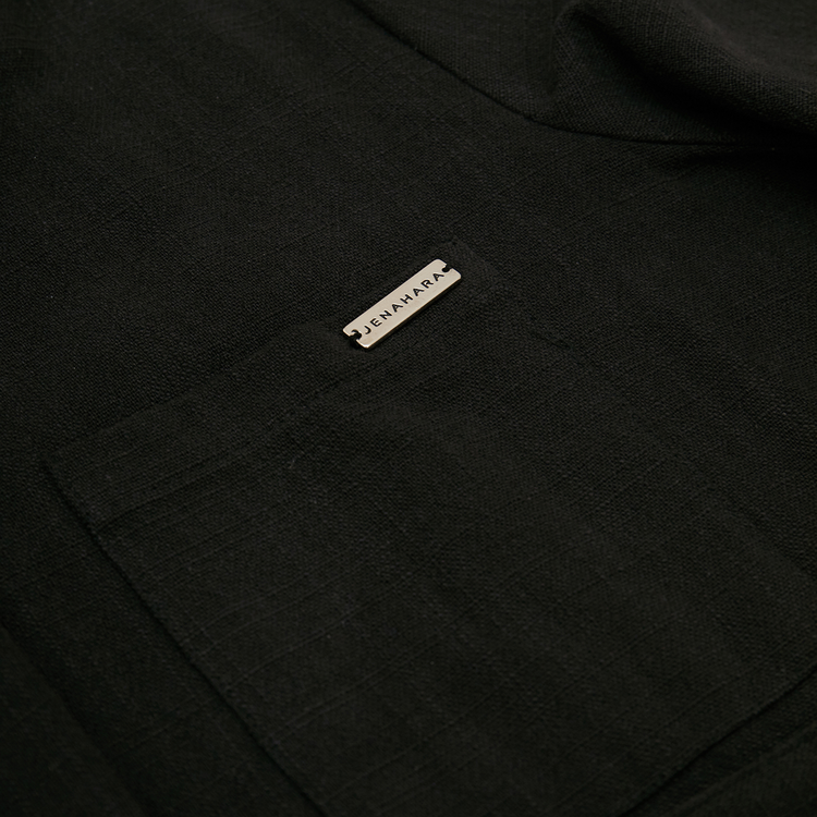 Round Neck Shirt Black