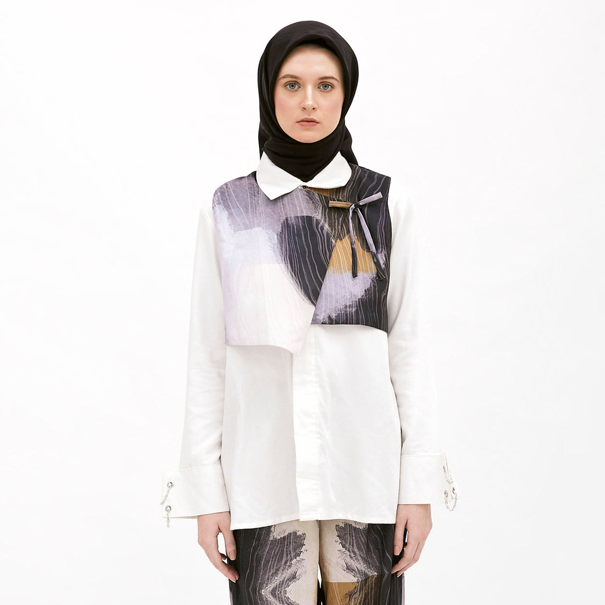 Saudade Statement Outer Navy-Mustard