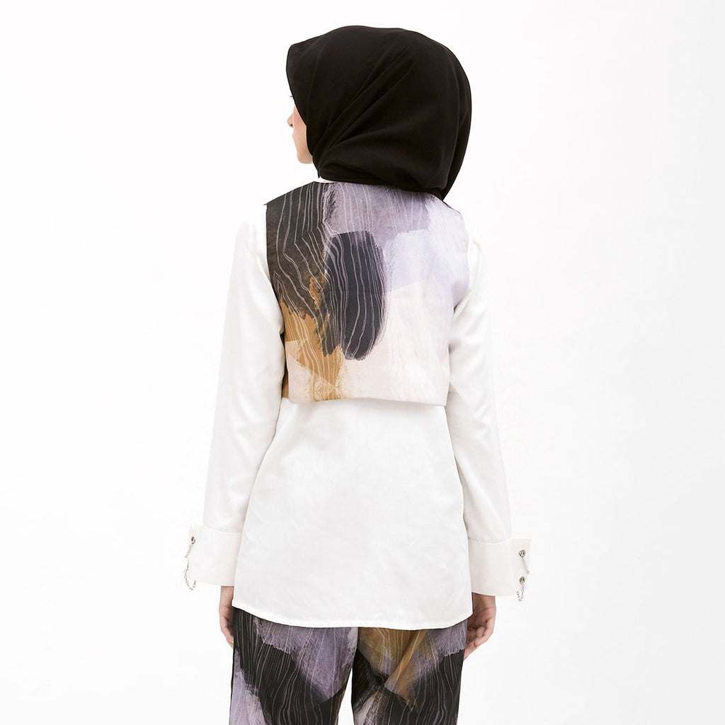 Saudade Statement Outer Navy-Mustard