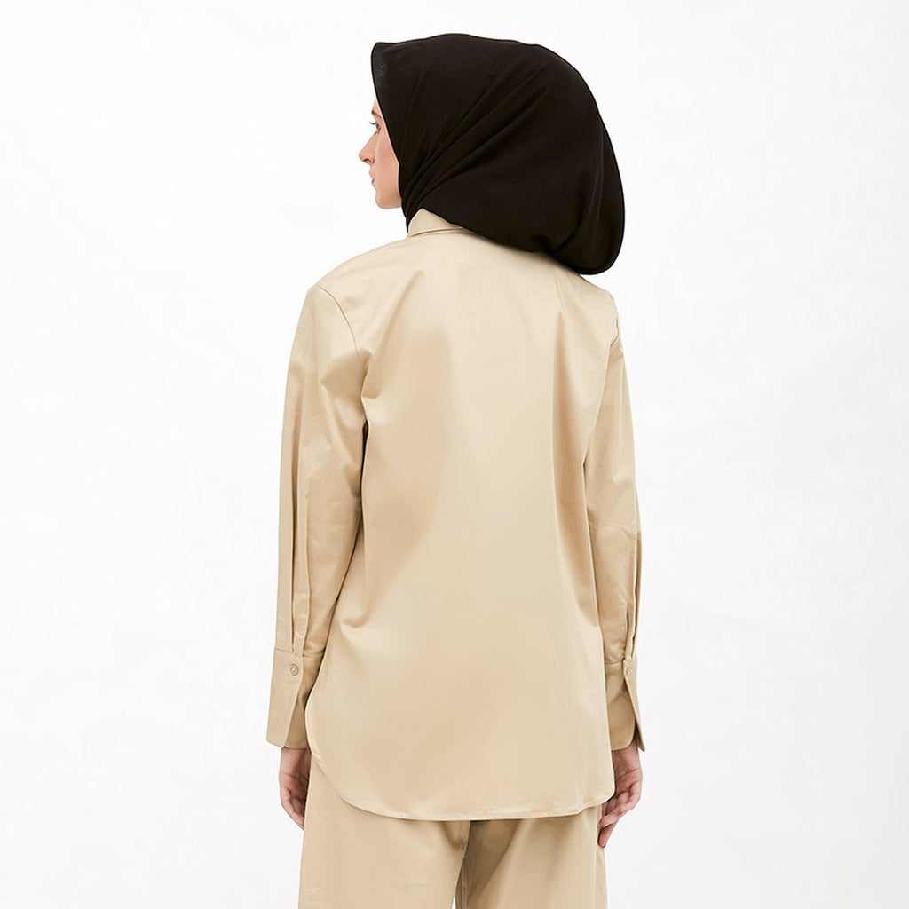 Basic Shirt With Pocket Khaki