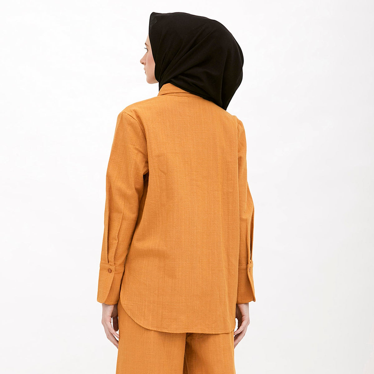 Basic Shirt With Pocket Mustard