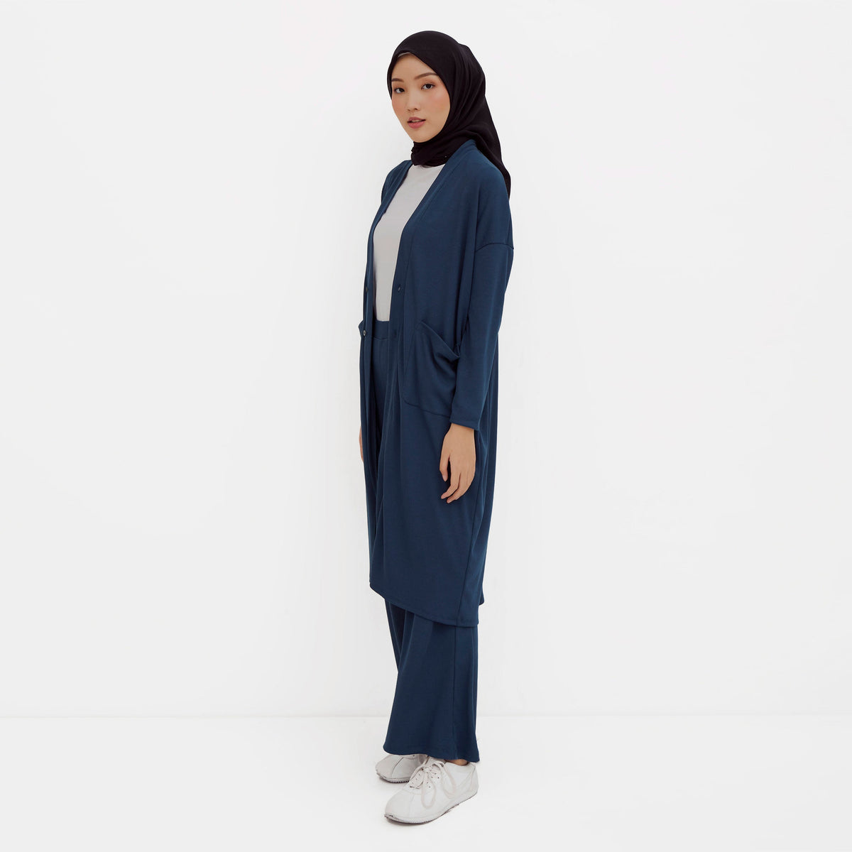 Ikigai Cardigan Outer Pine Green