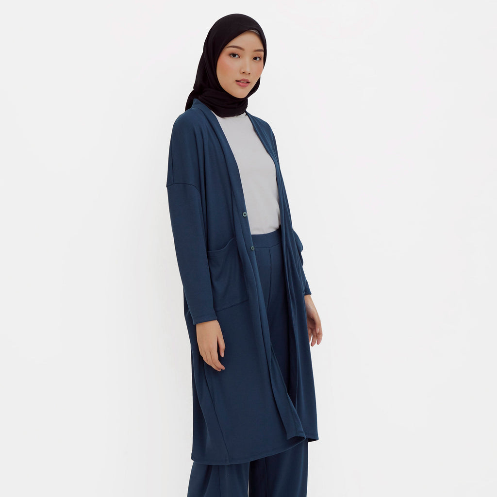 Ikigai Cardigan Outer Pine Green