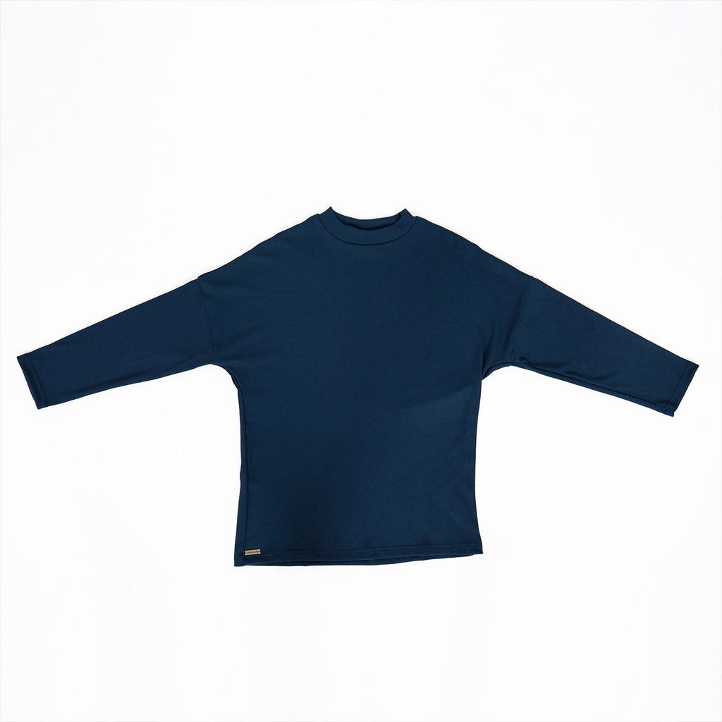 Ikigai Rib Sweatshirt Pine Green