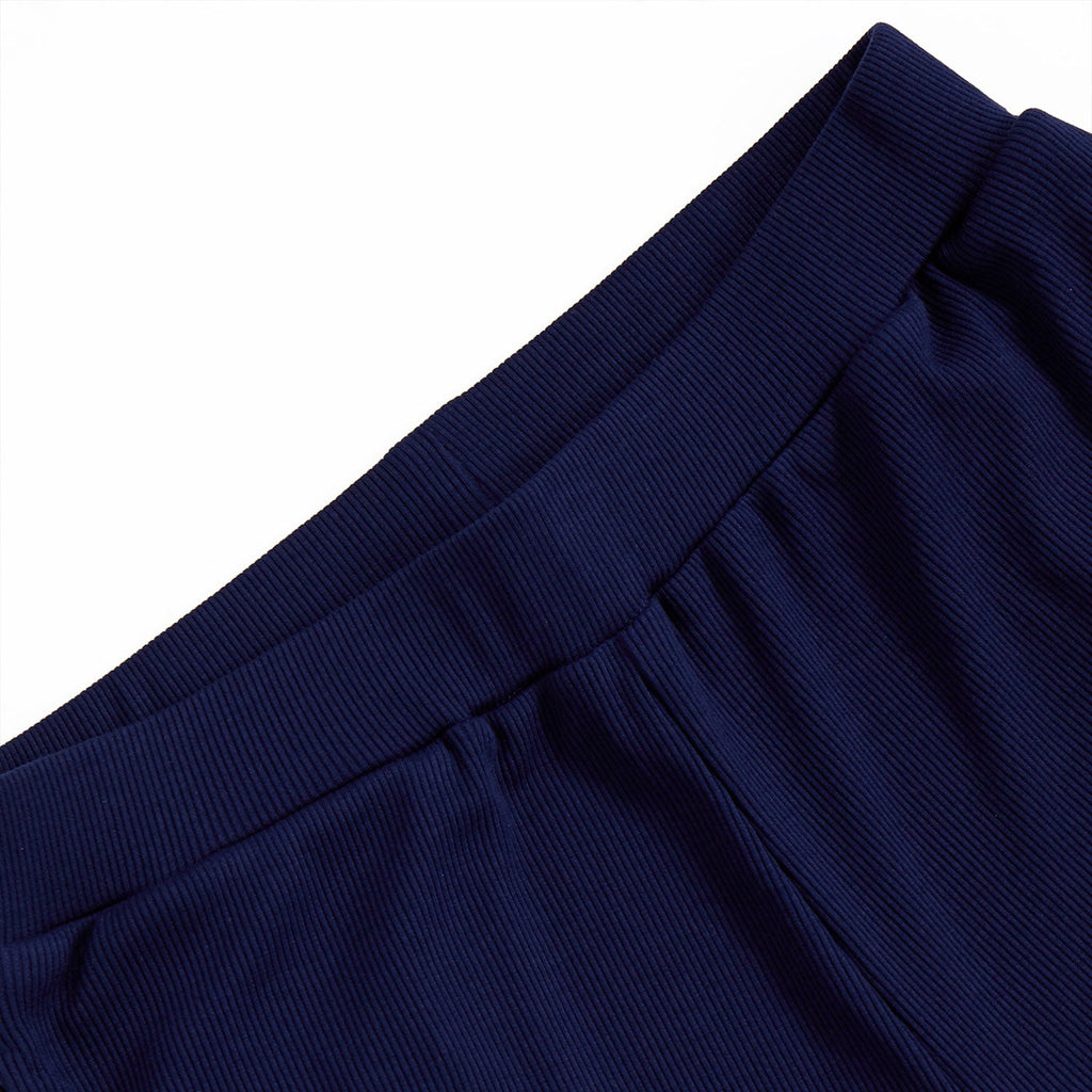 Ikigai Knit Wide Pants Navy