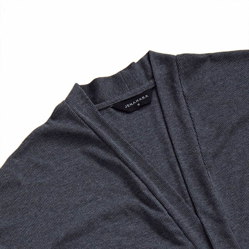 Ikigai Cardigan Outer Grey