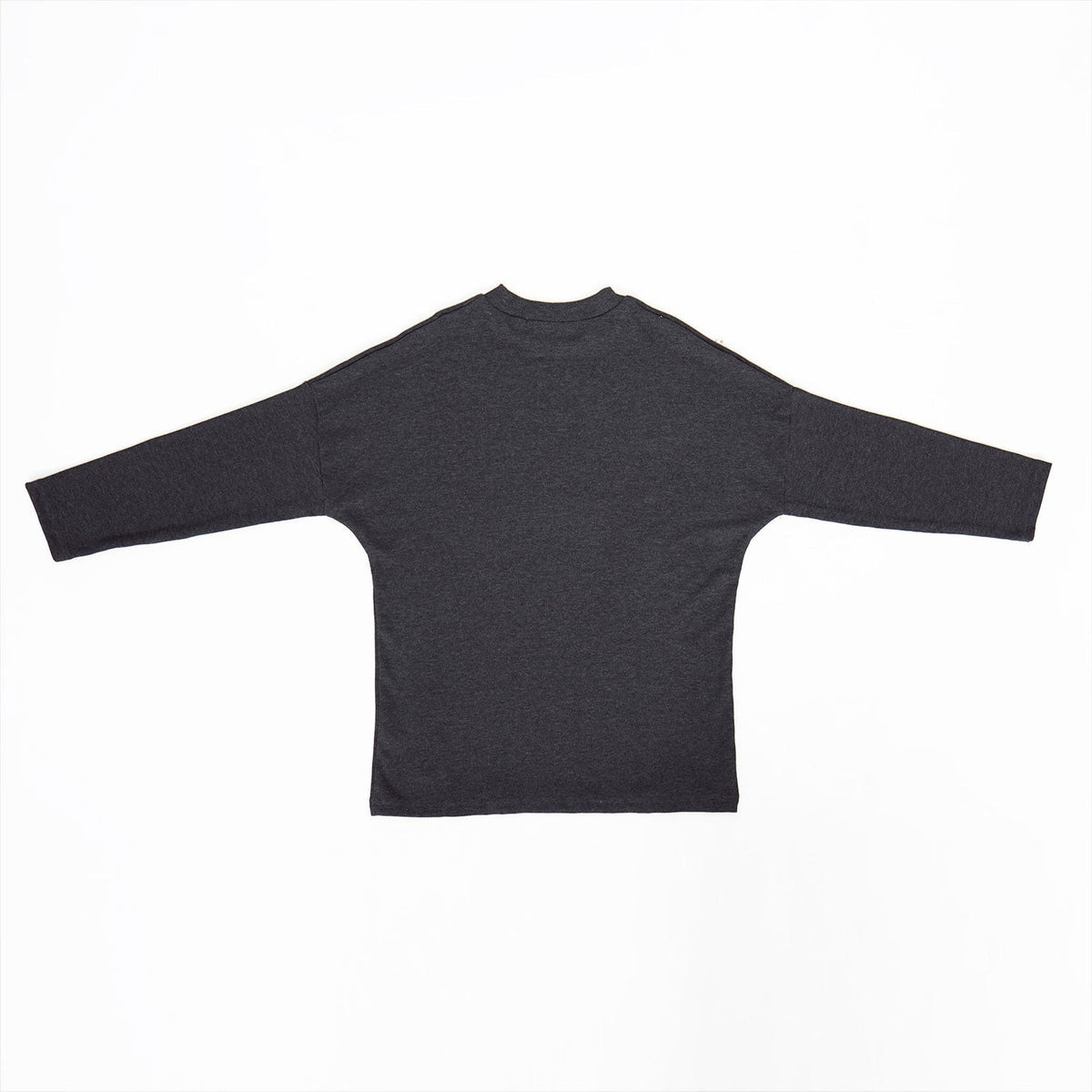 Ikigai Rib Sweatshirt Grey